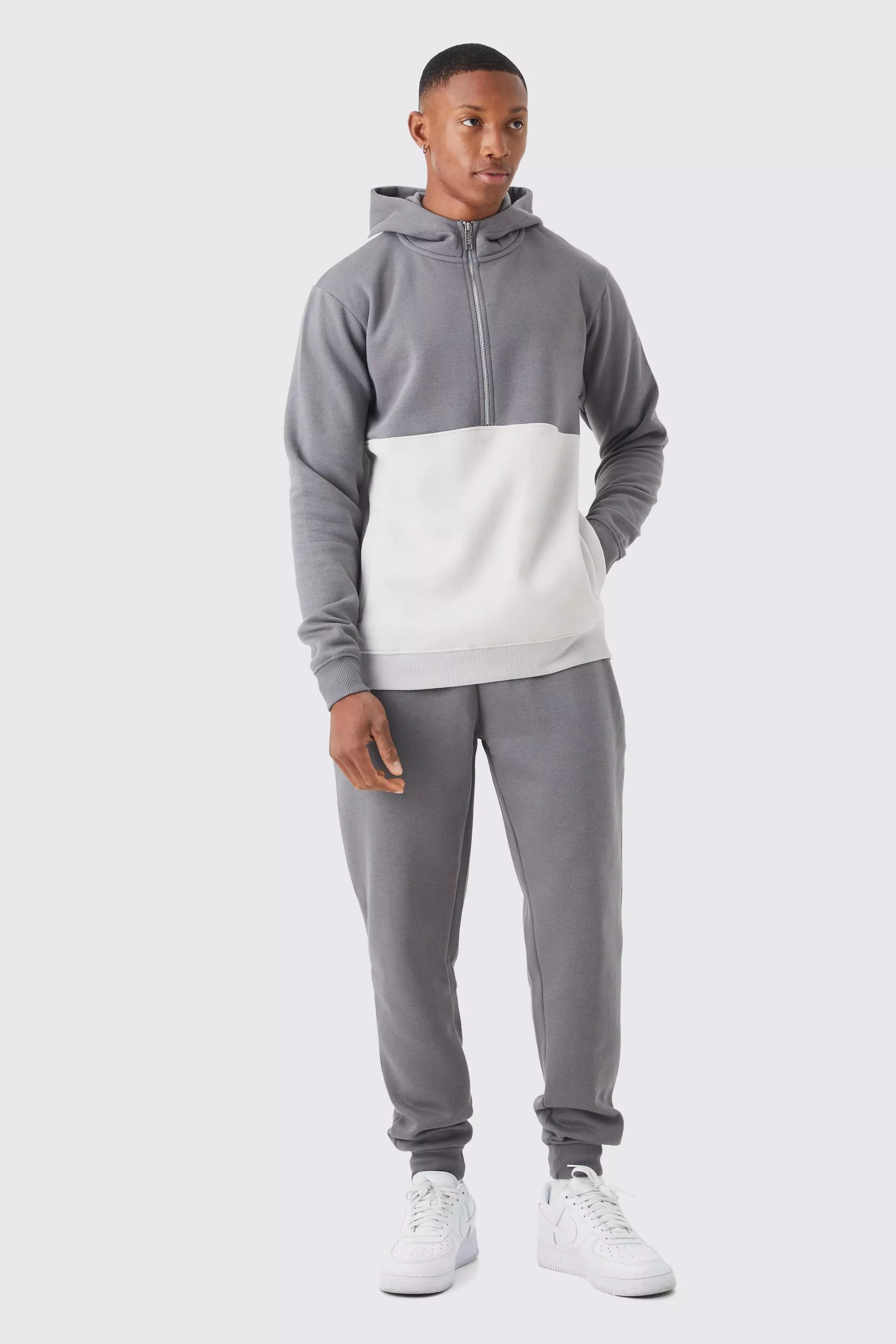 Light grey nike tracksuit sale